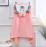 Toalla Capucha Microfibra Infantil Aseo Baño Ducha Animados Disponibilidad