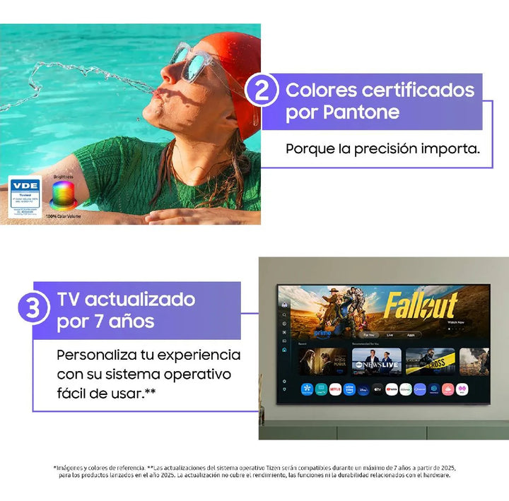 Televisor Samsung 85 Pulgadas Qled 4k Smart Tv Qn85q6faakxzl