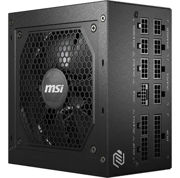 Fuente De Poder Para Pc Msi Mag A850gl Pcie5 850w Negra 110v Negro