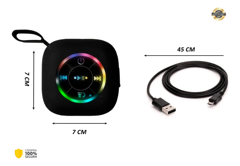 Altavoz Mini Bocina Para Musica Contestar Llamadas Celular Disponible