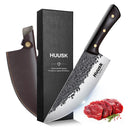 Huusk Cuchillos, Cuchillo De Carnicero Para Cortar Carne, Cu