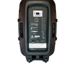 Cabina Americansound 15pulgadas Recargable + Mic Inalambrico Negro