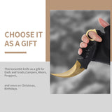 Milaloko Karambit - Cuchillo De Entrenamiento De Karambit Si