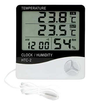 Termohigrómetro Digital Htc-2 Con Certificado De Calibracion