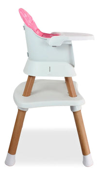 Silla Comedor Bebé Elite Dinner 5 En 1 Bebesit Color Rosa BABY ELITE BEBESIT