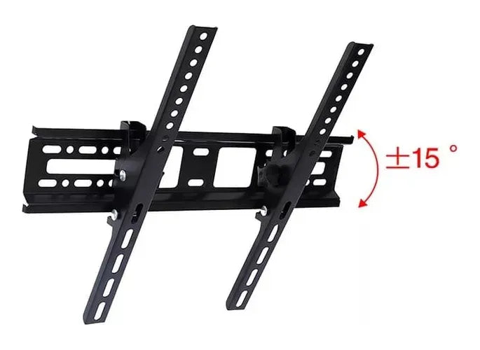Soporte inclinable para TV de 32 a 55 pulgadas para Samsung LG Sony Tcl, color negro
