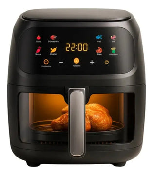 Freidora Olla Aire Caliente Sin Aceite Air Fryer 8 Litros Colores