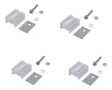 4-kit Aislante Para Transistor , Disipador To220
