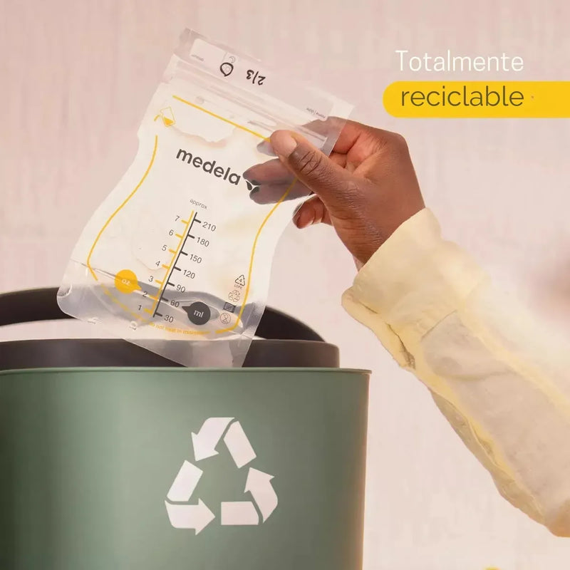 Bolsas Para Leche Materna Medela Fácil Vertido X 50 Unidades