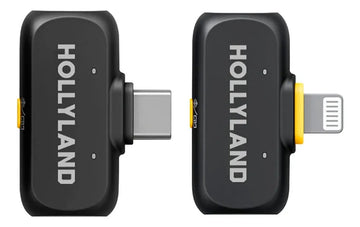 Micrófonos Inalámbricos Hollyland Lark A1 Combo Color Negro