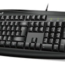 Kit de teclado y mouse Genius KM-200 Español de color negro