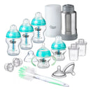 Set Teteros Anticolicos +termo Tommee Tippee 14 Piezas Azul Agua Marina