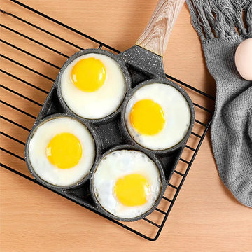 Sartén Antiadherente Sartén Para Huevos Sartén Para Panquequ Color 4 hole