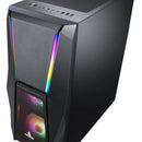 Gabinete Gamer Iceberg Z10 Plus Eatx Argb 5 Ventiladores Negro