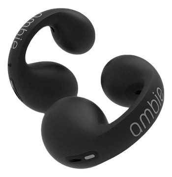Auriculares inalámbricos Bluetooth Ambie Sound Earcuffs, color negro