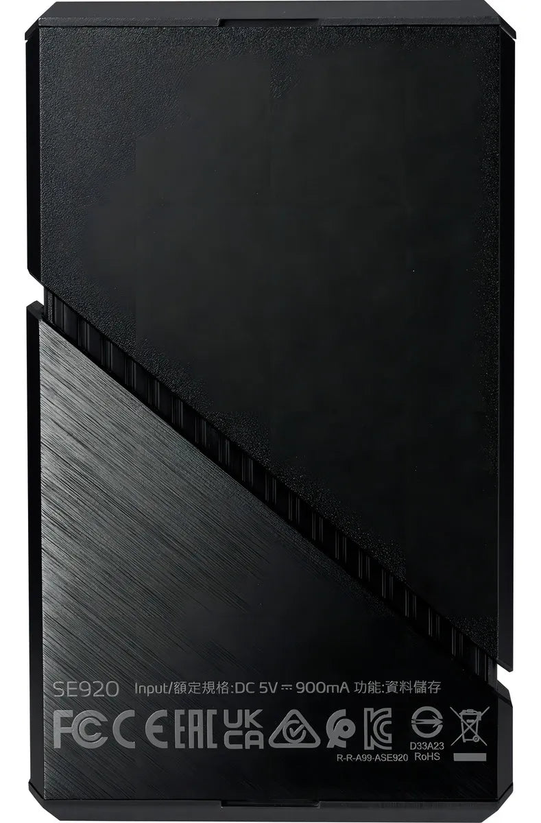Unidad Ssd Usb-c|usb3.2 1b Adata Se920 Black Color Negro