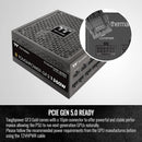 Fuente De Poder Thermaltake Thoughpower Gf3, Atx 3.0, 1350 W