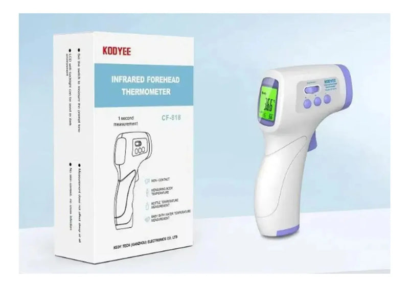 Termómetro Digital Infrarrojo Led Temperatura Niños Adultos