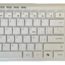 Combo Genius Inalambrico Bluetooth Slimstar 8230 Blanco