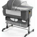 Cuna Para Bebé De Viaje 3 En 1 Nordmiex Junto Cama Moises Gris