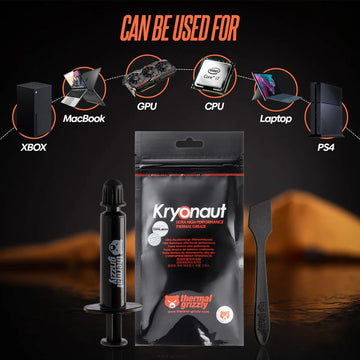 Pasta Termica Thermal Grizzly Kryonaut 1g Gris Oscuro