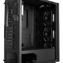 Caja Gabinete Iceberg Turbo Z8 Con 5 Ventiladores Incluidos Negro