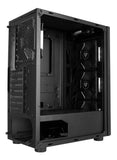 Caja Gabinete Iceberg Turbo Z8 Con 5 Ventiladores Incluidos Negro