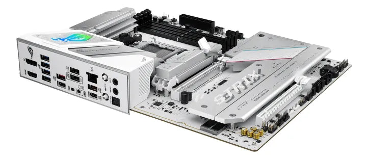 Tarjeta Madre Asus Rog Strix B850-a Gaming Wifi Am5 Pcie 5.0 Color Blanco