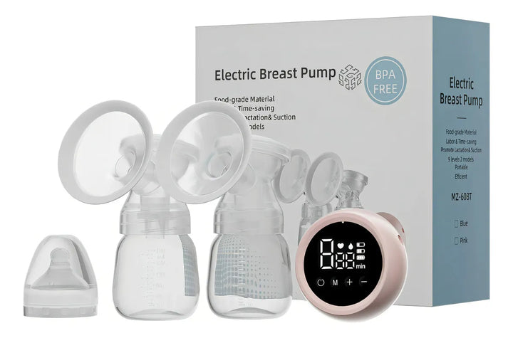 Extractor De Leche Recargable Doble De Leche De Saca Leche 52 Bits