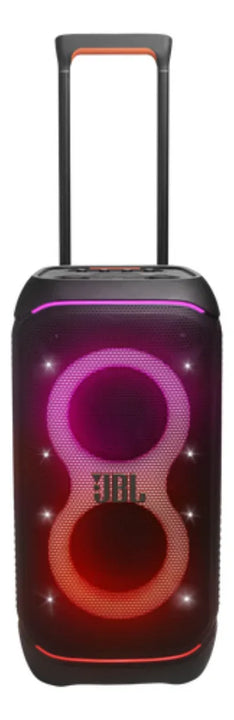Parlante JBL PartyBox Stage 320 JBLPBSTAGE320AM portátil con bluetooth waterproof negra