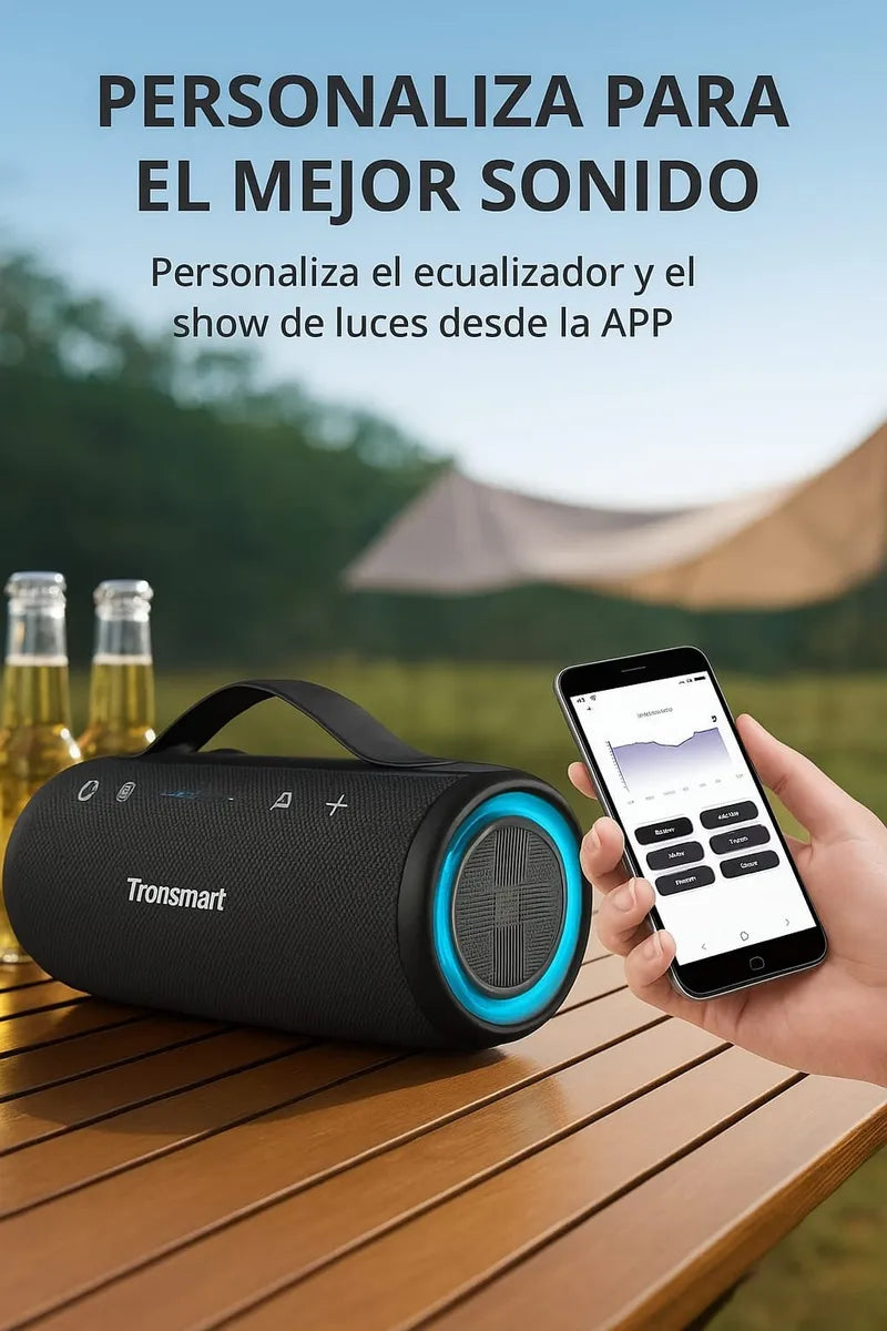 Tronsmart Mirtune S100 - Altavoz Bluetooth Portátil Negro