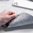 Desk Pad, Pad Mouse, Alfombrilla Carpio, Medium (30x90 Cm) Color Gris claro
