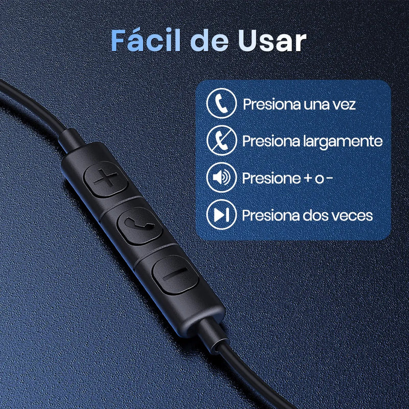 Audífonos In-ear Gamer 1hora Aut111 Negro