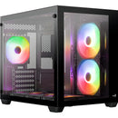 Gabinete Gamer Aerocool Dryft Negro Con 6 Ventiladores Argb Lateral