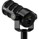 Rode Microfono Podmic Usb Dynamic Broadcast Microphone Color Negro