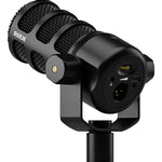 Rode Microfono Podmic Usb Dynamic Broadcast Microphone Color Negro