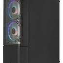 Gabinete Gamer Aerocool Quantum Mesh 3 Ventiladores Argb Negro