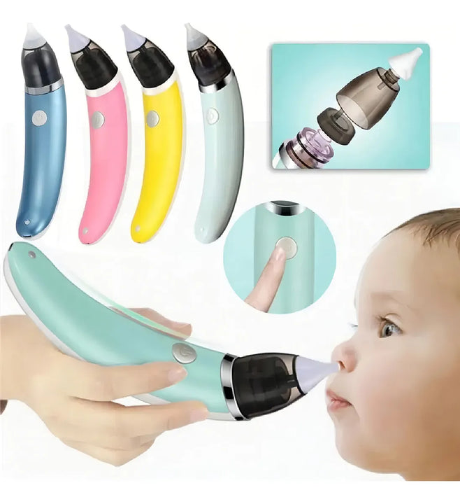 Aspirador nasal eléctrico para bebés para limpieza de nariz