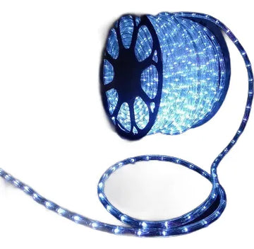 Manguera Led 3 Vias Luces Navideñas 15mt Blanco Hielo