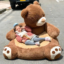 Puff Silla Peluche Oso Gigante 100x90cm