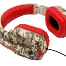 Audifonos Gamer Diadem Jack Usb Led Militar Gaming Economico