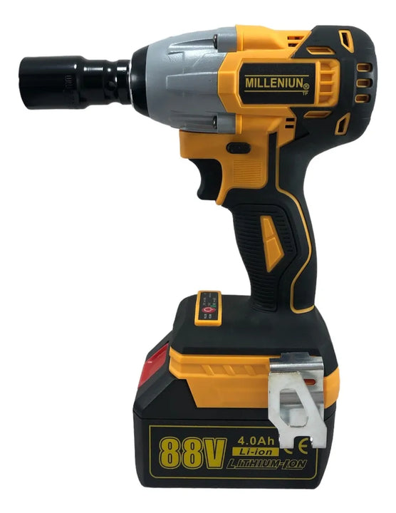 Pistola De Impacto 1/2 Inalámbrica 88v Mecánica Profesional