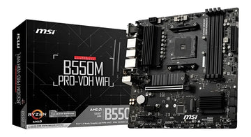 Motherboard Msi B550m Pro-vdh WiFi Ddr4 Am4
