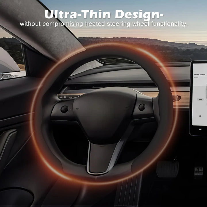 Funda De Volante Universal De Cuero Nappa 15 Antideslizante