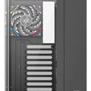 Gabinete Xyz Tesseract X Argb 7 Fans Controller 2d Glass Dual Chamber Usb C