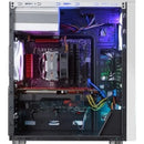 Caja Gabinete Gamer Iceberg Glacius Negra Vidrio Ventilador Negro