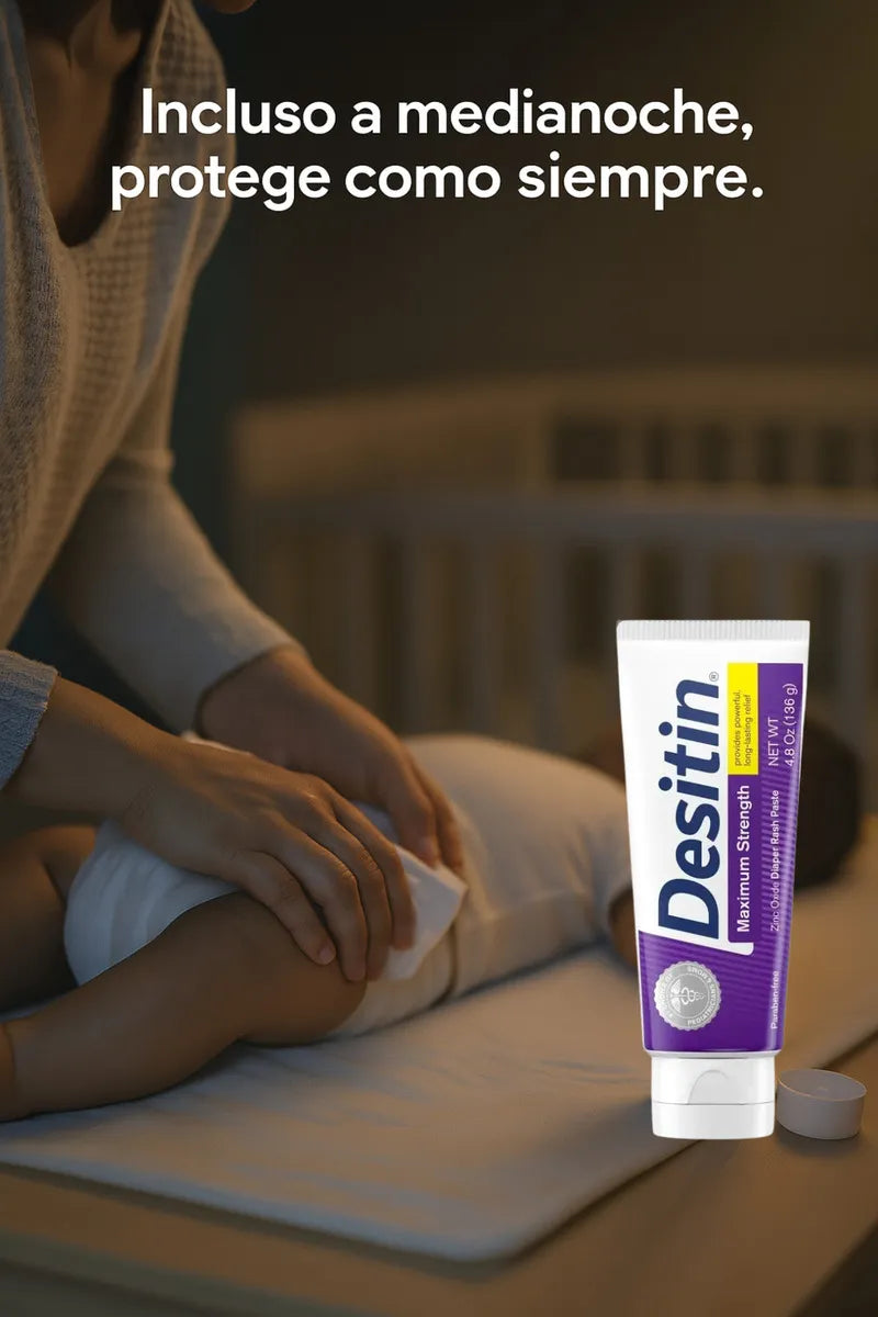 Desitin Morado Tubo Crema Protectora Original Bebé