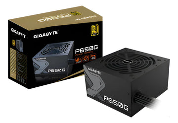 Fuente De Poder Para Pc Gigabyte Gp-p650g 650w 80p Gold Negro