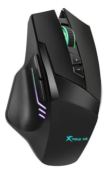 Combo Gamer 3en1 Xtrike Me Teclado Mouse Pad Pc Gaming Juego Color del teclado Negro