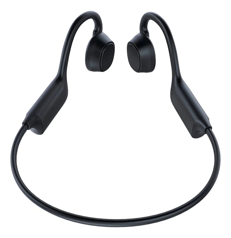 Audífonos Bluetooth Movisun Osom Lite De Conducción Ósea Color Negro